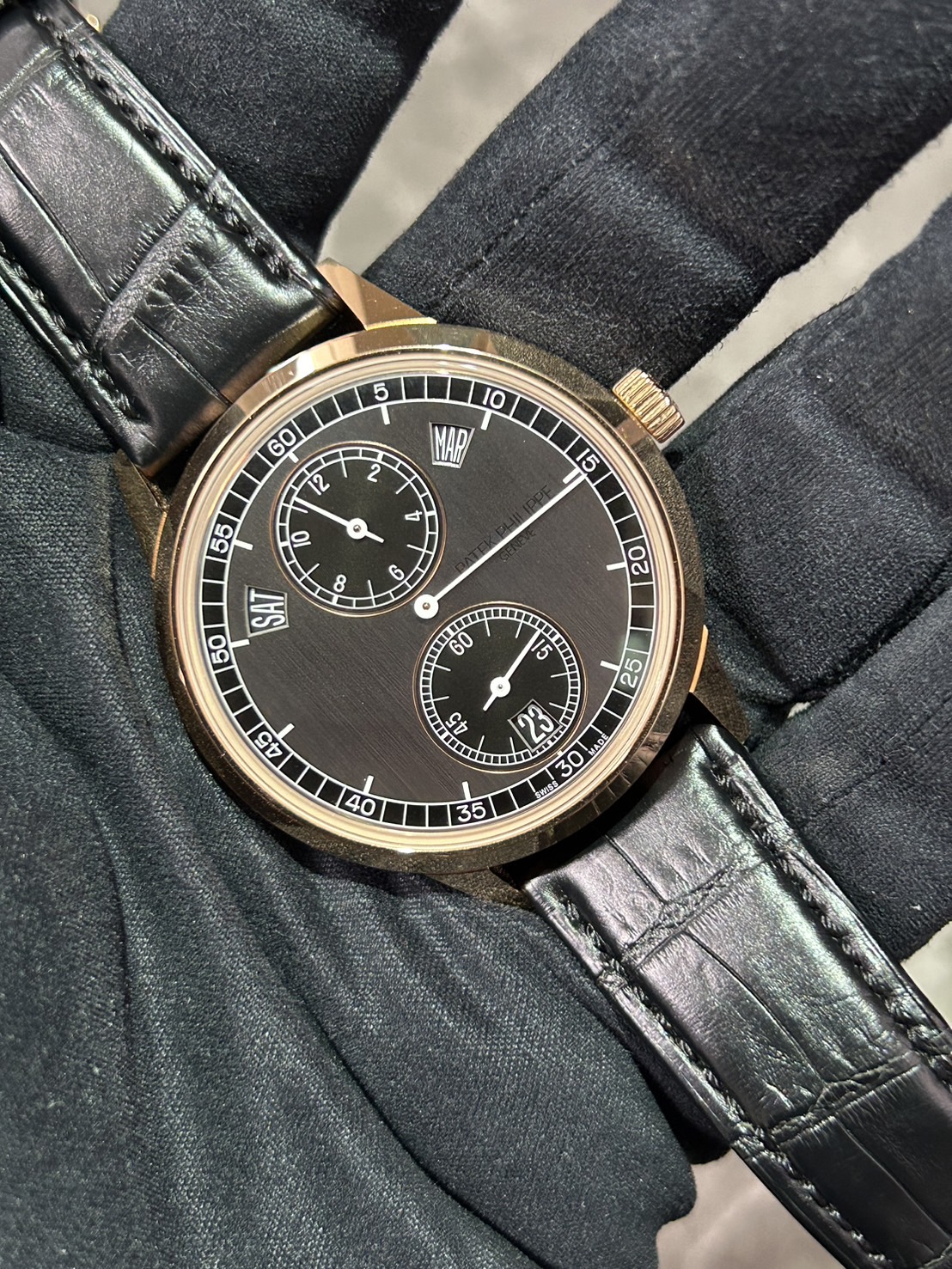 【ローン審査中】PATEK PHILIPPE(パテックフィリップ)・レギュレーター・アニュアルカレンダー【2021年11月印】【中古美品】【5235／50R-001】