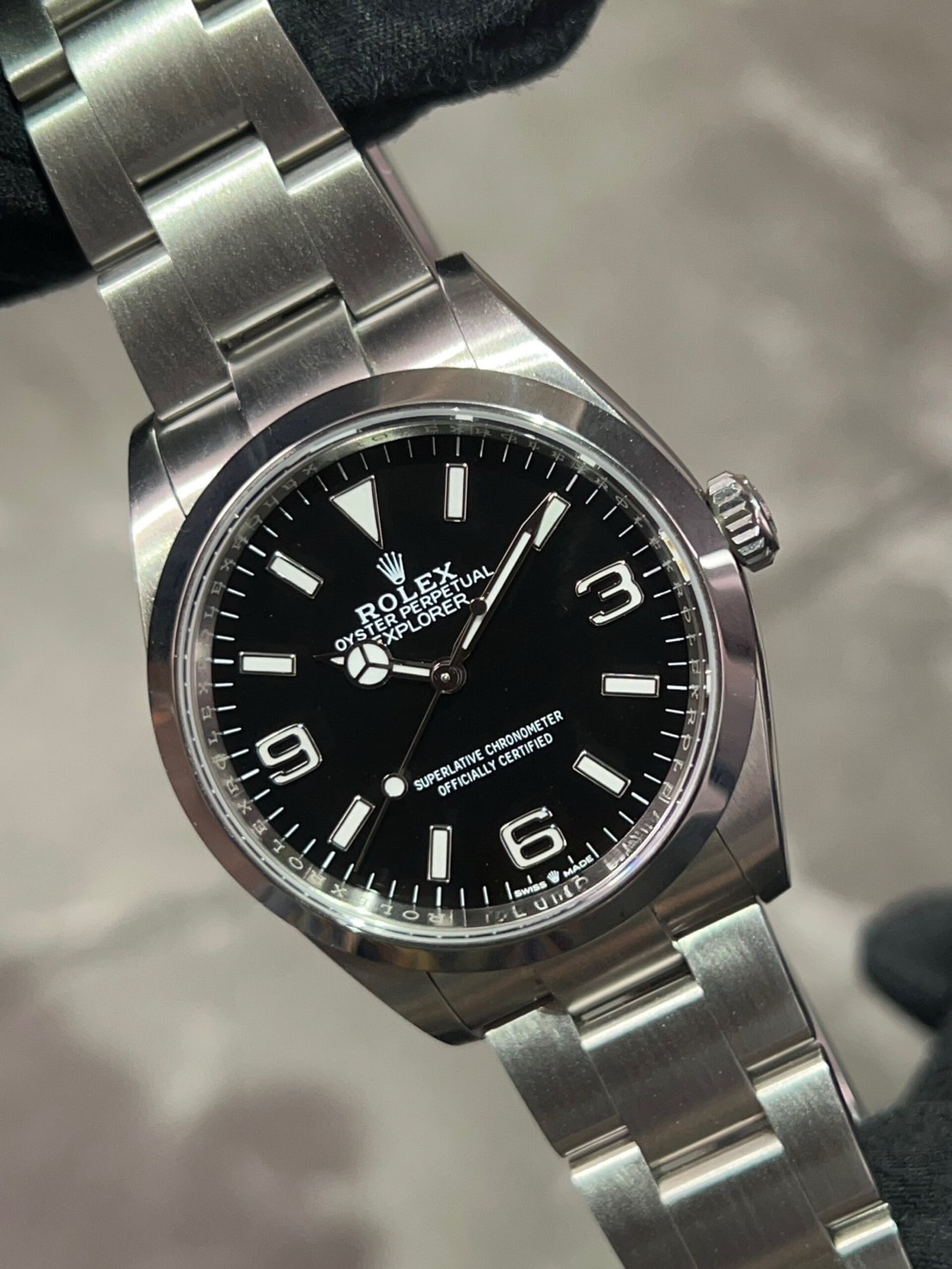 6日19時まで取り置き　ROLEX(ロレックス) エクスプローラーⅠ36㎜【2023年8月印】【中古品】【124270】