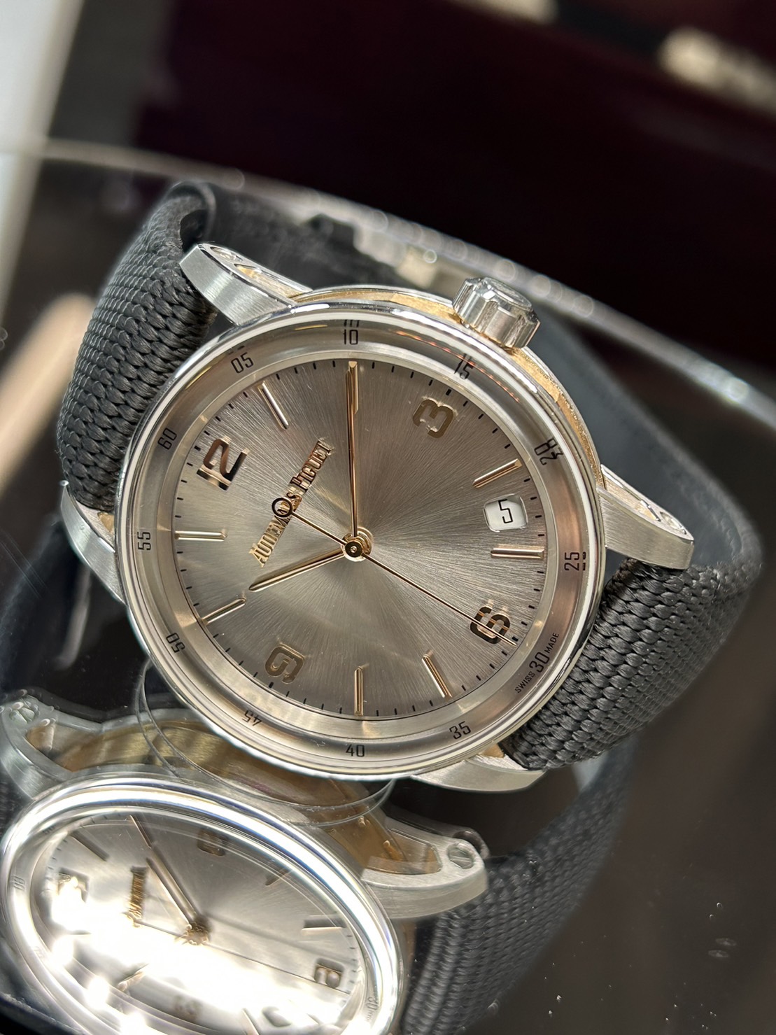 AUDEMARS PIGUET(オーデマピゲ)・code1159【2022年5月印】【中古品】【15210CR.OO.A008KB.01】