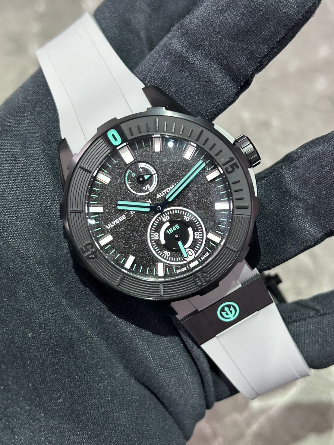 【ローン審査中】【限定100本】ULYSSE NARDIN(ユリス ナルダン)・ダイバークロノメーター【2023年1月印】【中古品】【1183-170LE-2A-OMW/3A】