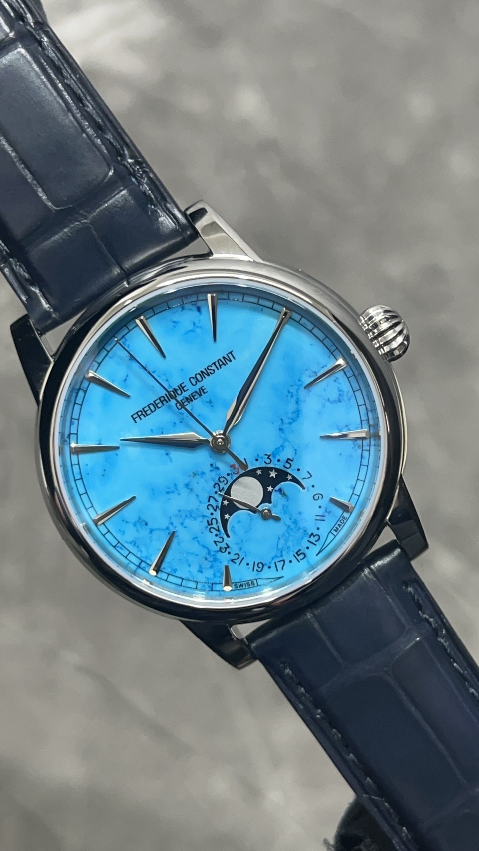 【限定716本】FREDERIQUE CONSTANT (フレデリックコンスタント) ターコイズ クラシック【2026年4月印】【未使用品】【FC-716TU3H6】
