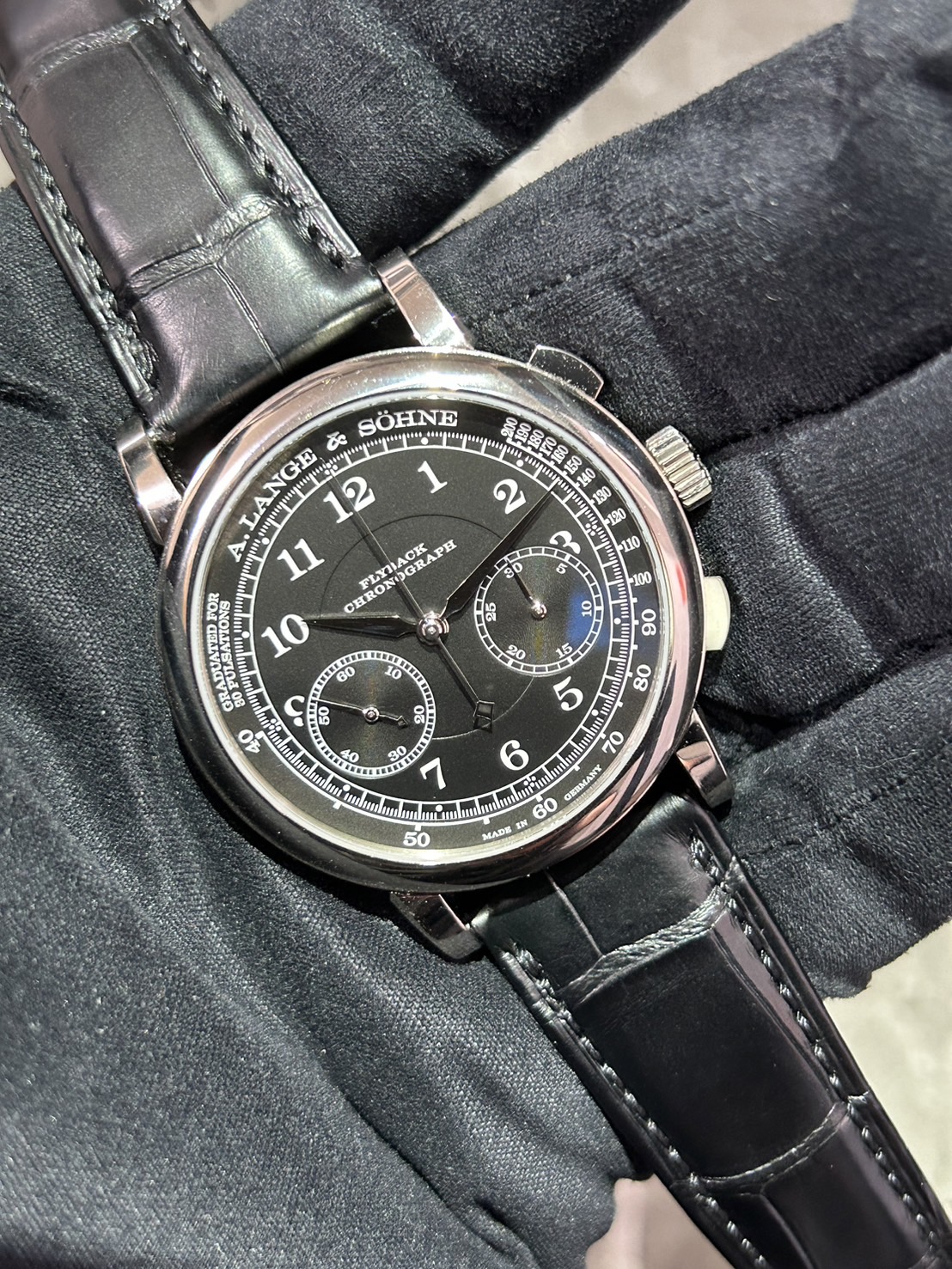 A.LANGE&SOHNE (ランゲ＆ゾーネ) 1815クロノグラフ【2023年5月印】【中古品】【414.028】