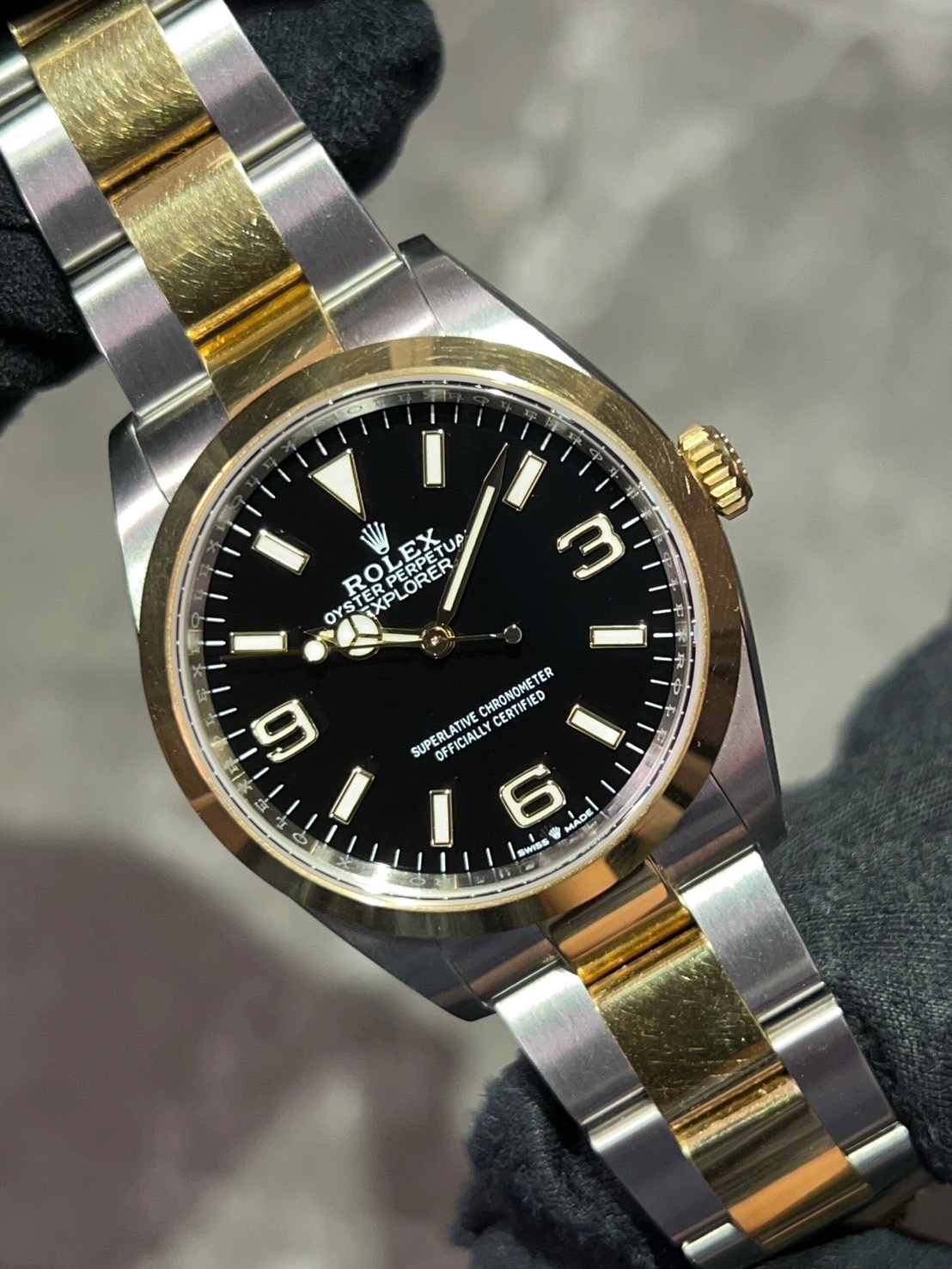 ROLEX(ロレックス) エクスプローラーⅠ【2024年2月印】【中古品】【124273】