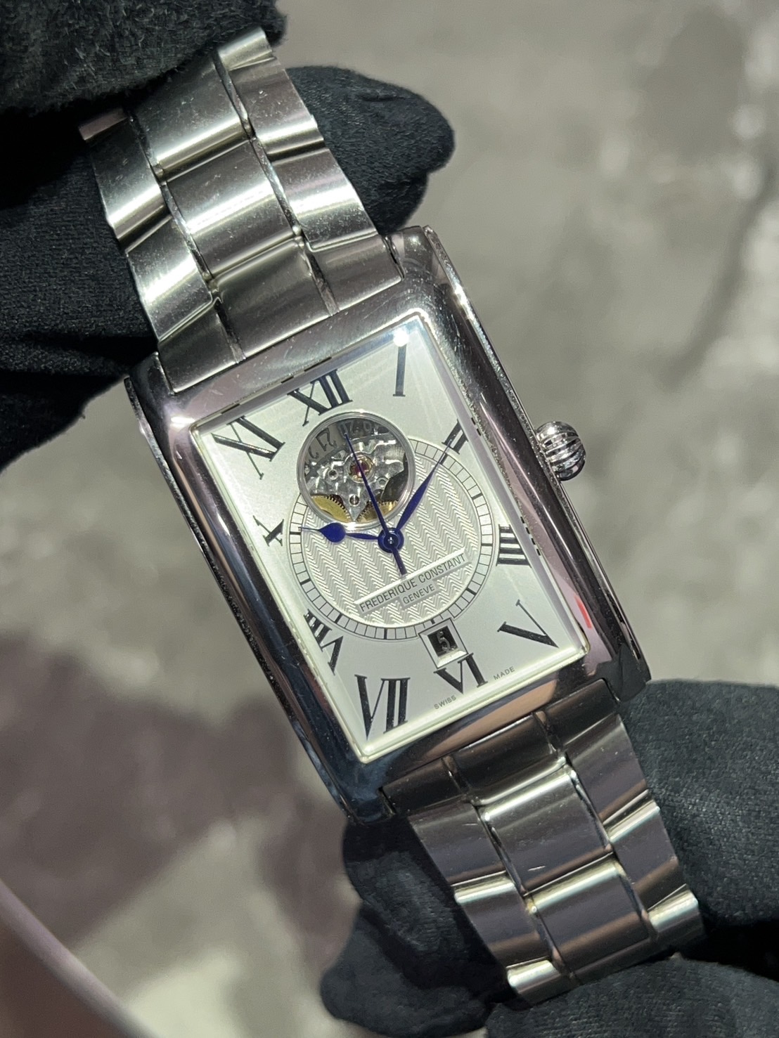 FREDERIQUE CONSTANT (フレデリックコンスタント) クラシック カレ ハートビート 【2014年3月印】【中古品】【FC-315MSB4C26B】