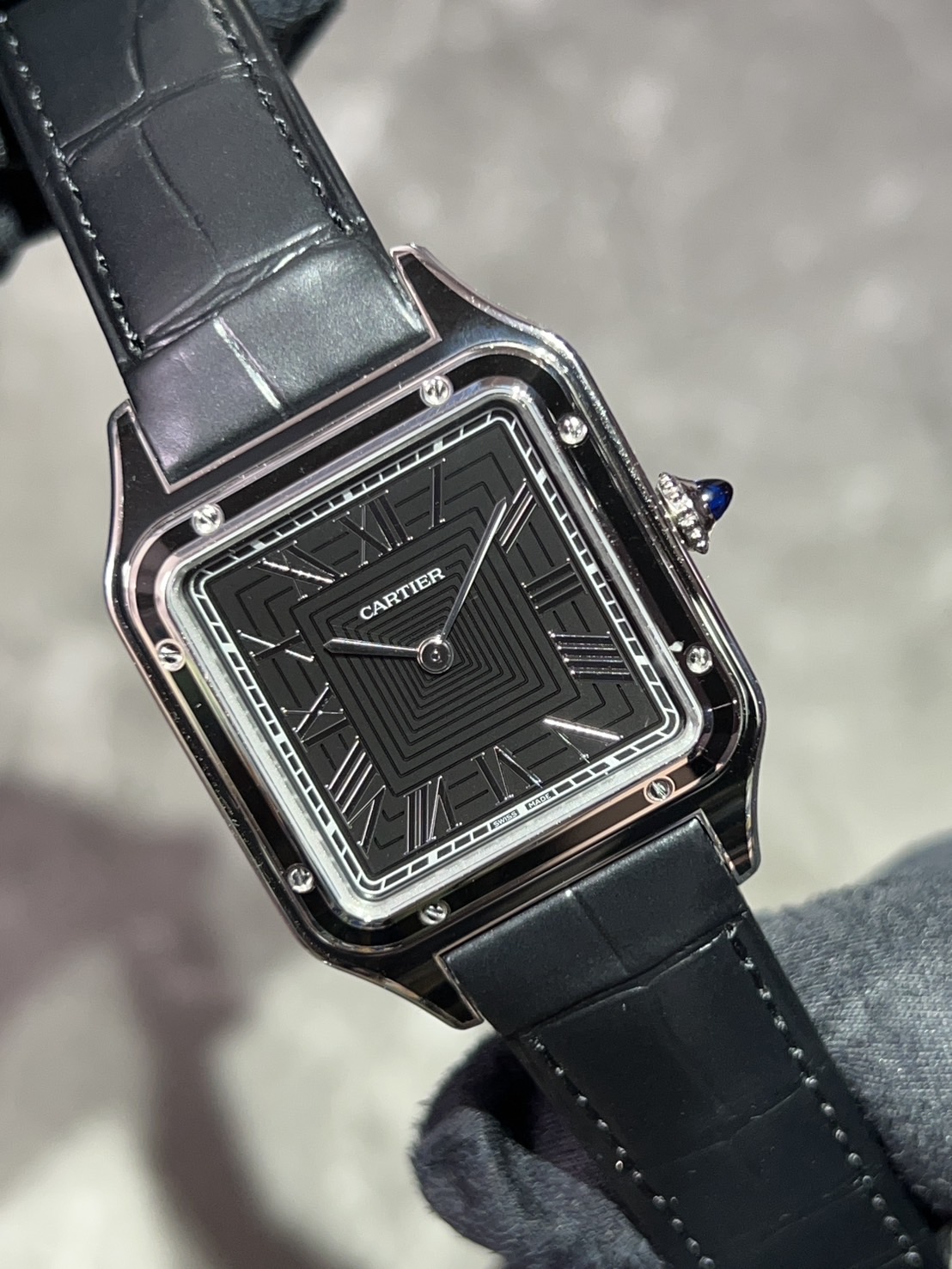 CARTIER(カルティエ) サントス デュモン【2025年6月印】【未使用品】【WSSA0046】