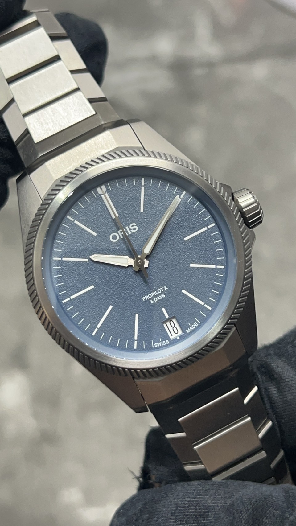 ORIS(オリス) プロパイロットX【2024年3月印】【中古品】【01 400 7778 7155】