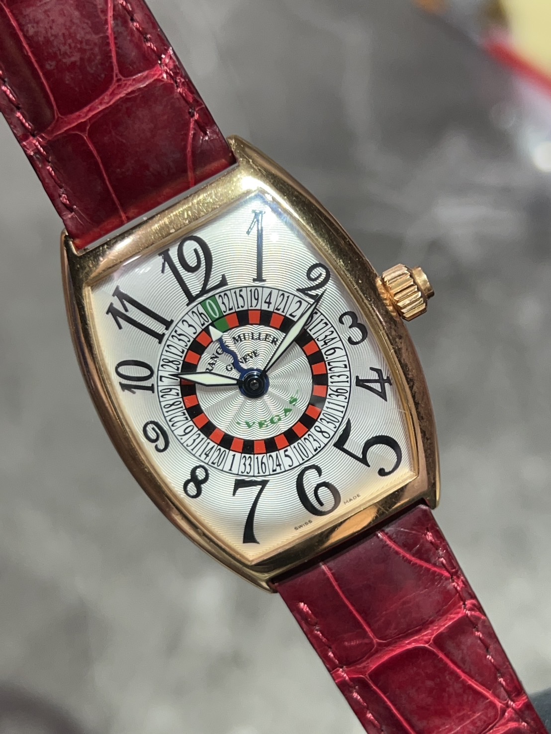 FRANCK MULLER(フランクミュラー) トノウ カーベックス ヴェガス【保証書ブランク】【中古品】【6850VEGAS】