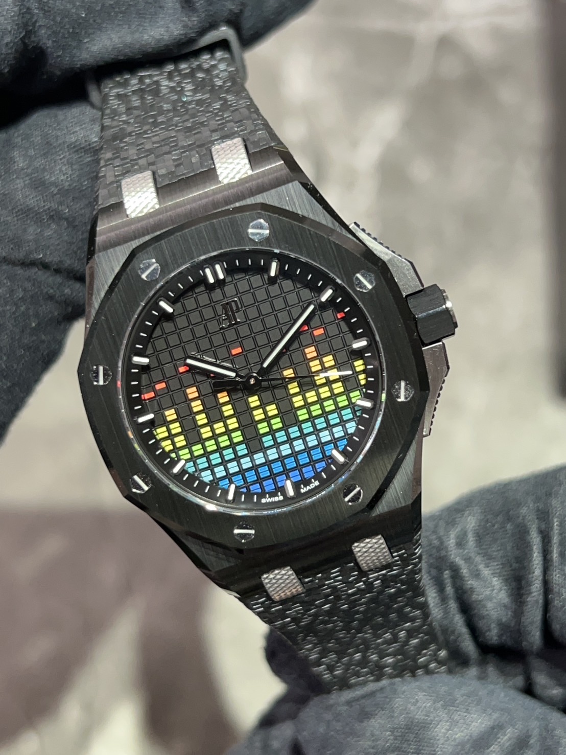 【250本限定】AUDEMARS PIGUET(オーデマピゲ) ロイヤルオークオフショアミュージックエディション【2023年11月印】【極美品】【77600CE.OO.A002CA.01】
