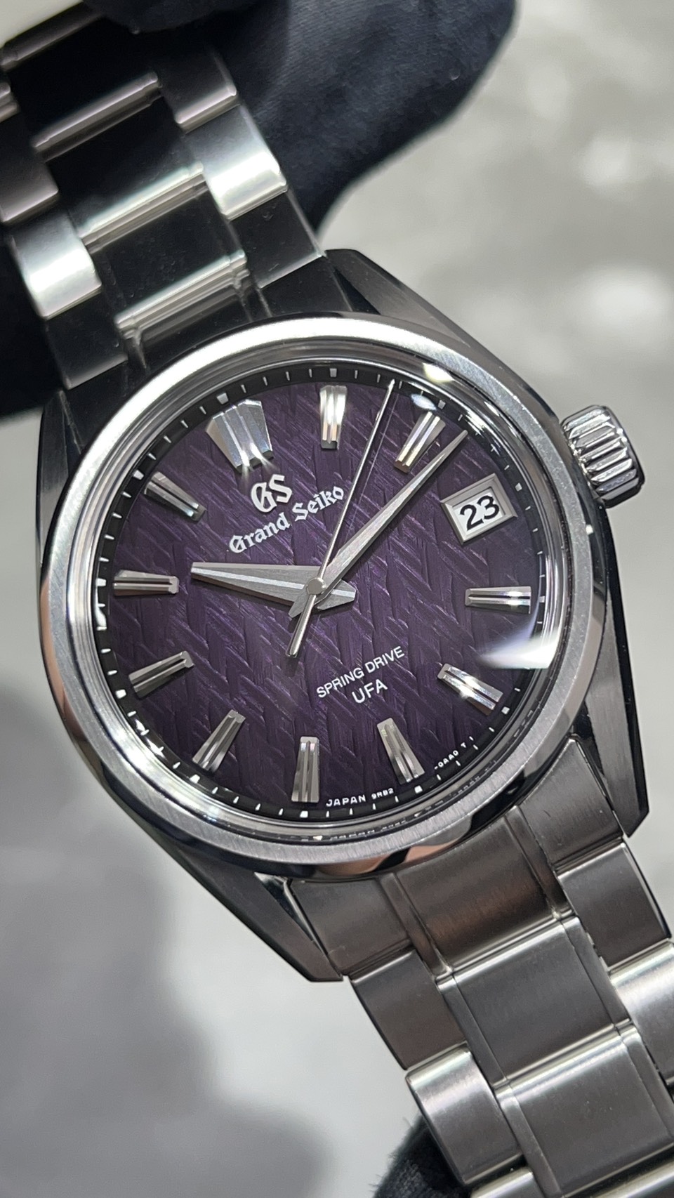 【夏先取りフェア！！（6月末迄）】【限定1,300本、U.F.A.限定モデル】Grand Seiko(グランドセイコー) エボリューション9 コレクション【2025年11月印】【中古品】【SLGB005】