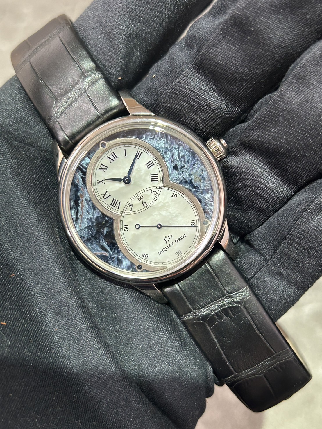 JAQUET DROZ（ジャケ・ドロー ）グランセコンド【2020年12月印】【中古美品】【j014014286】