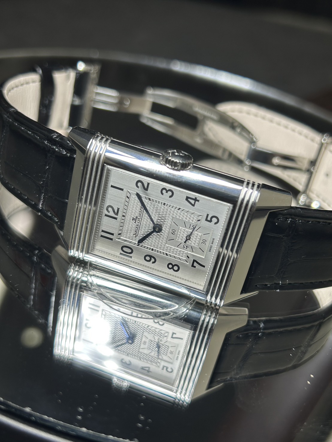 ジャガー・ルクルト（JAEGER LECOULTRE ）レベルソラージデュオ【2021年9月印】【中古美品】【Q3848420】