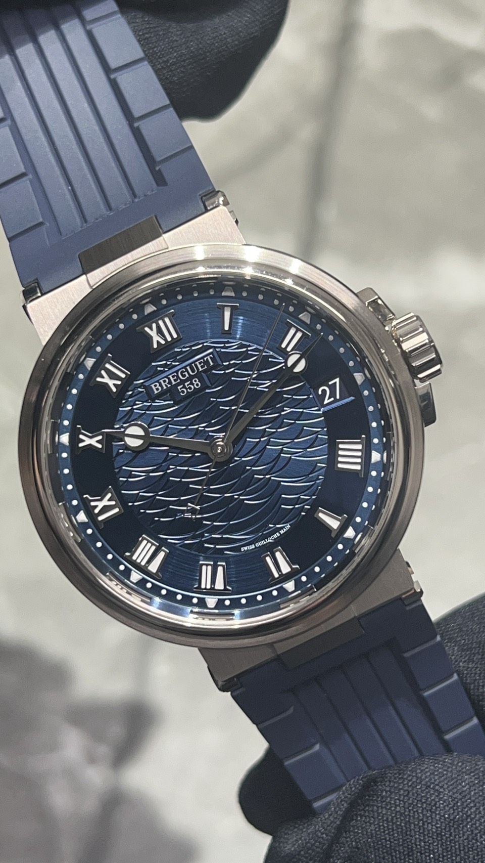 【夏先取りフェア！！（6月末迄）】BREGUET(ブレゲ) マリーン【2022年10月印】【中古美品】【5517BB/Y2/5ZU】