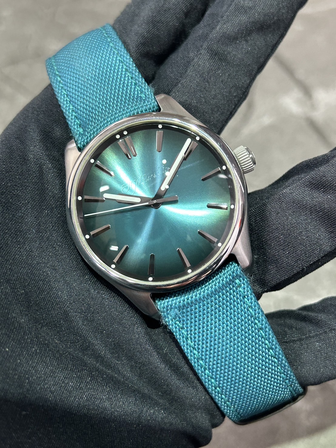 H.MOSER(モーザー)パイオニア・センターセコンド【2023年6月印】【中古品】【3200-1214】