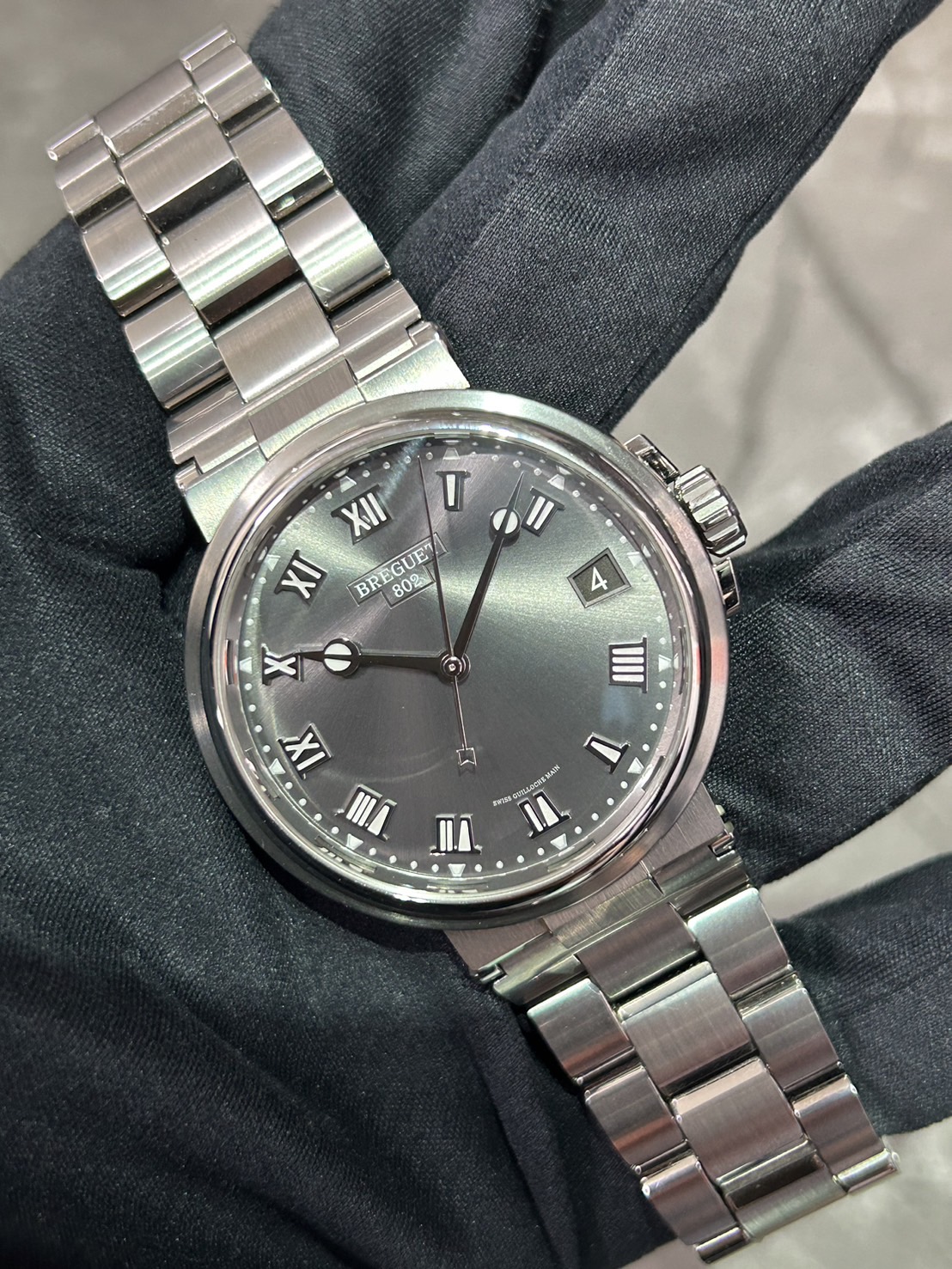 BREGUET(ブレゲ)・チタンマリーン【2022年6月印】【中古美品】【5517TI/G2/TZO】