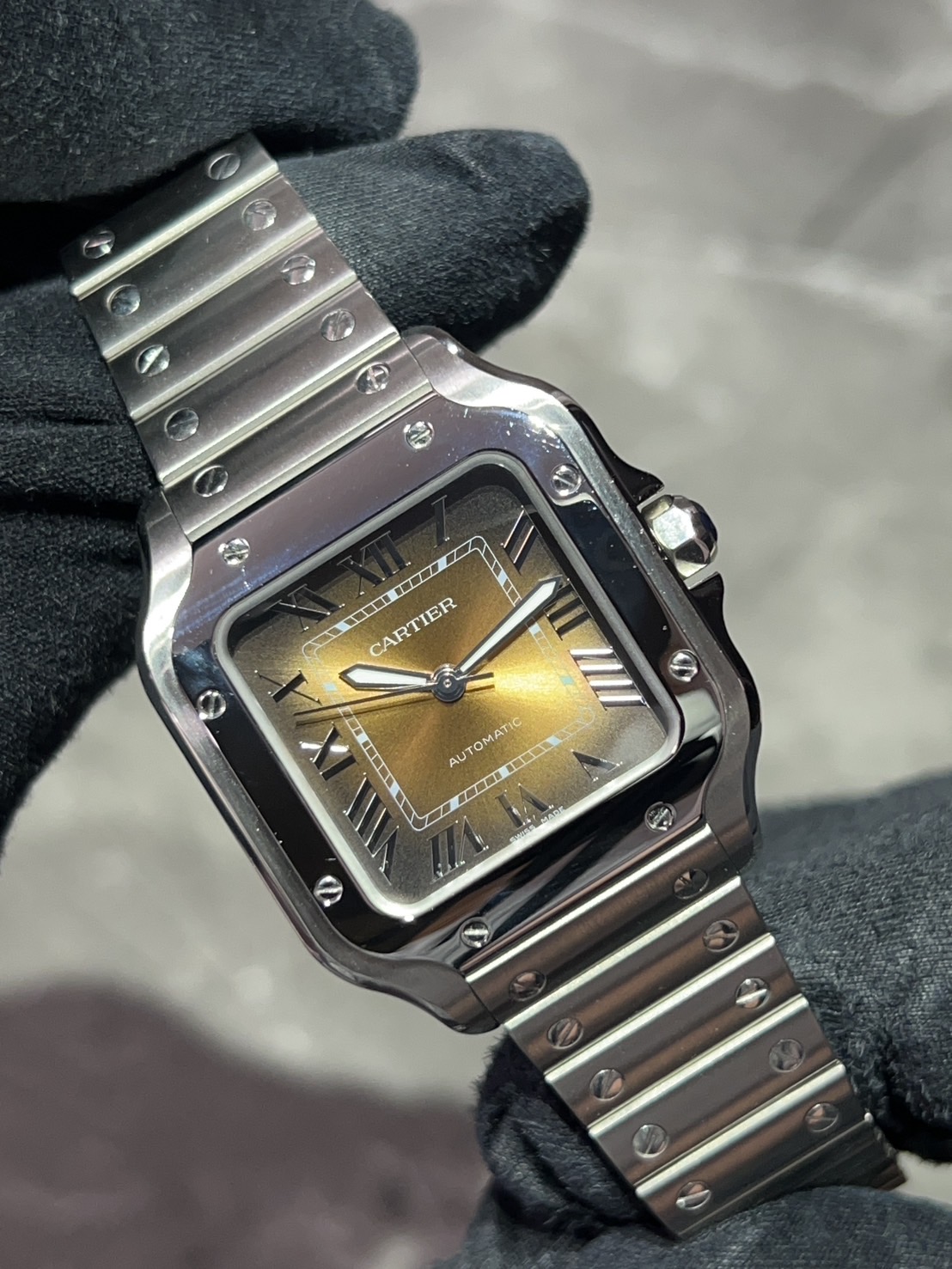 CARTIER(カルティエ) サントスドゥカルティエMM【2024年5月印】【極美品中古】【WSSA0065】