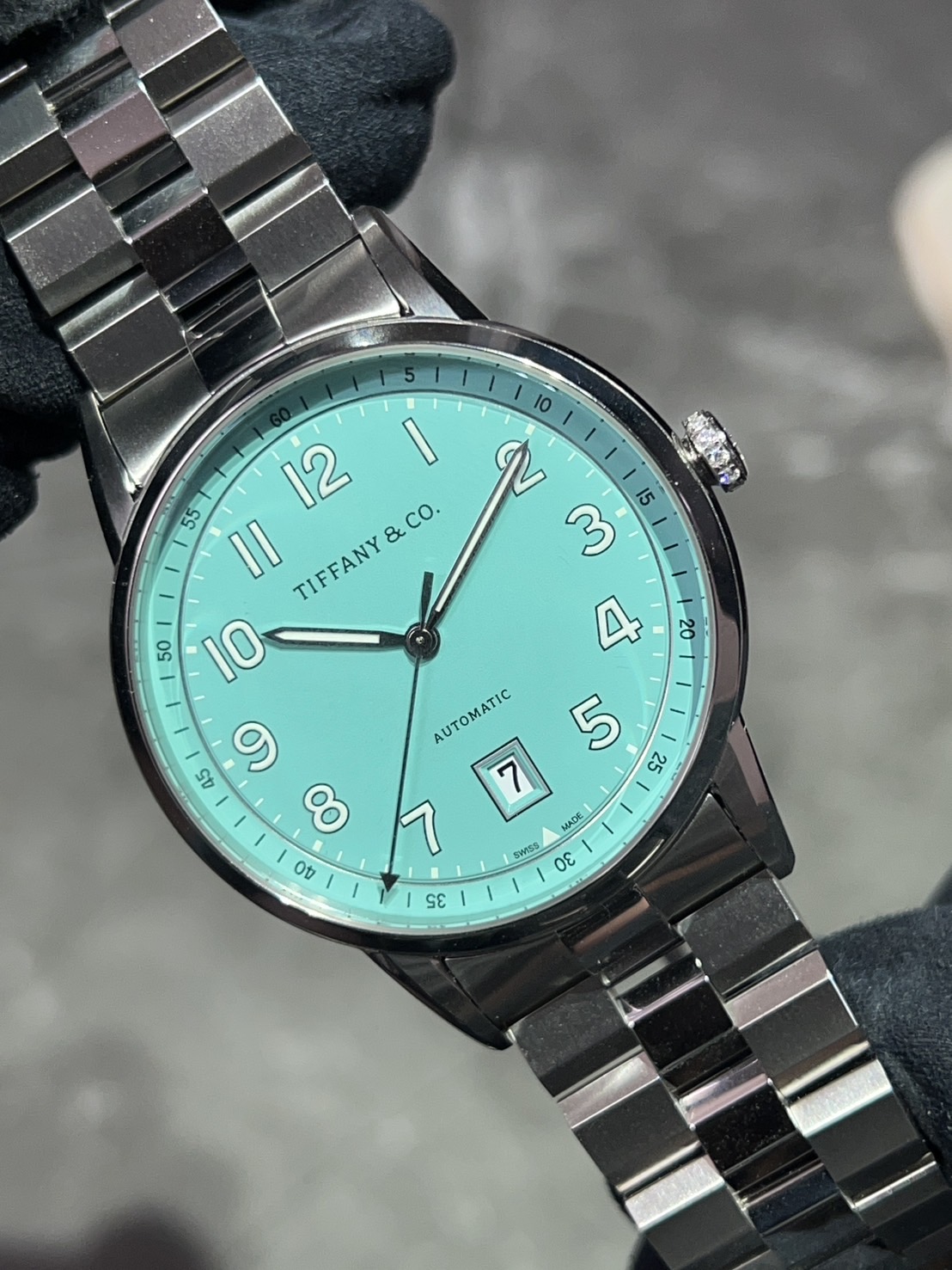 【限定100本】Tiffany & Co (ティファニー) CT60 3-ハンド 40mm ウォッチ【2025年5月印】【極美品】【75762445】