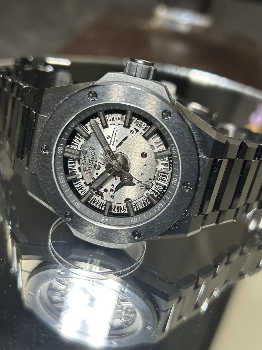 【250本限定】HUBLOT(ウブロ)ビックバン【2023年3月印】【中古美品】【456.CX.0140.CX】