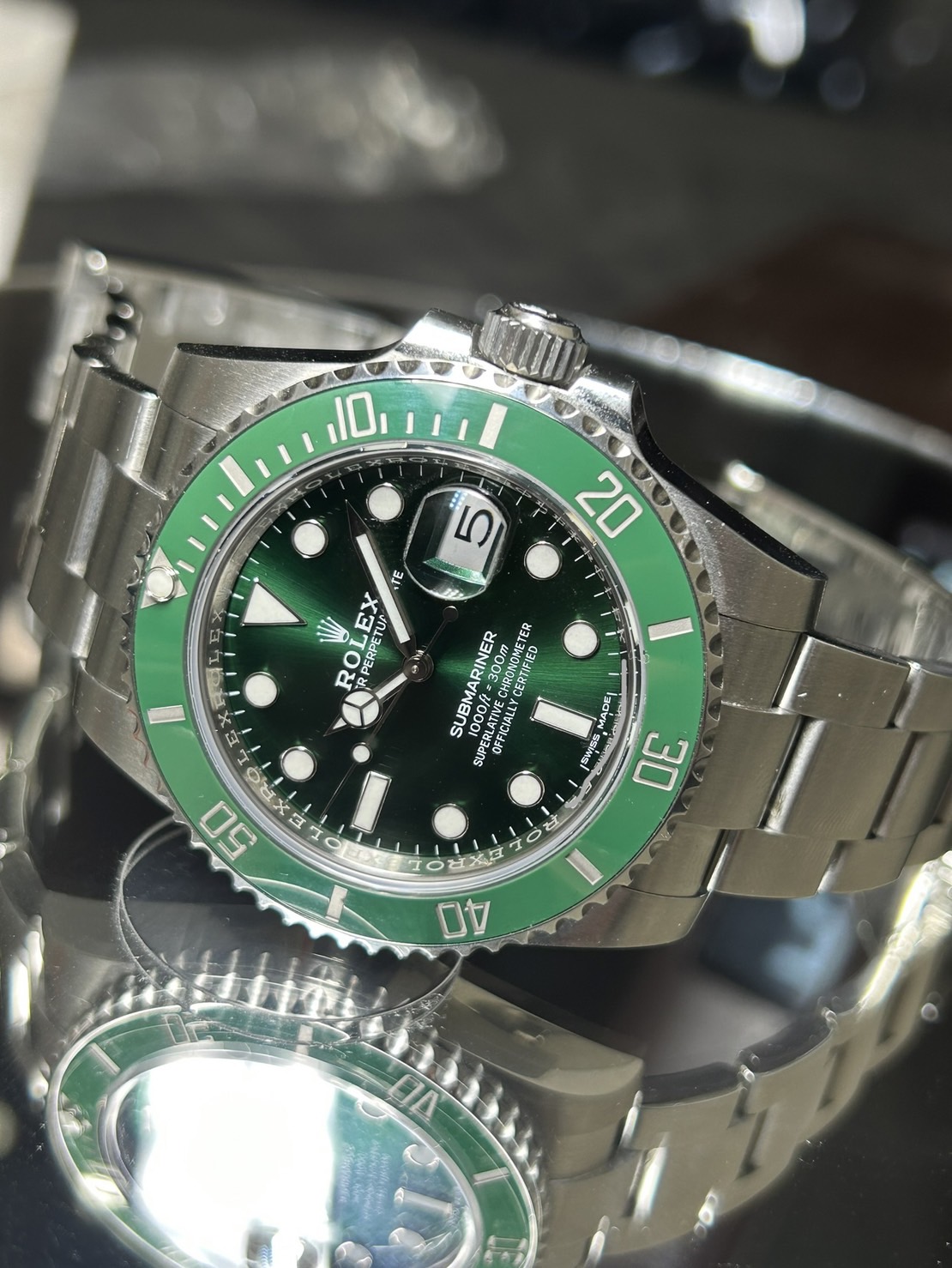 ROLEX（ロレックス）・サブマリーナ・ハルク【2020年1月印】【中古品】【116610LV】