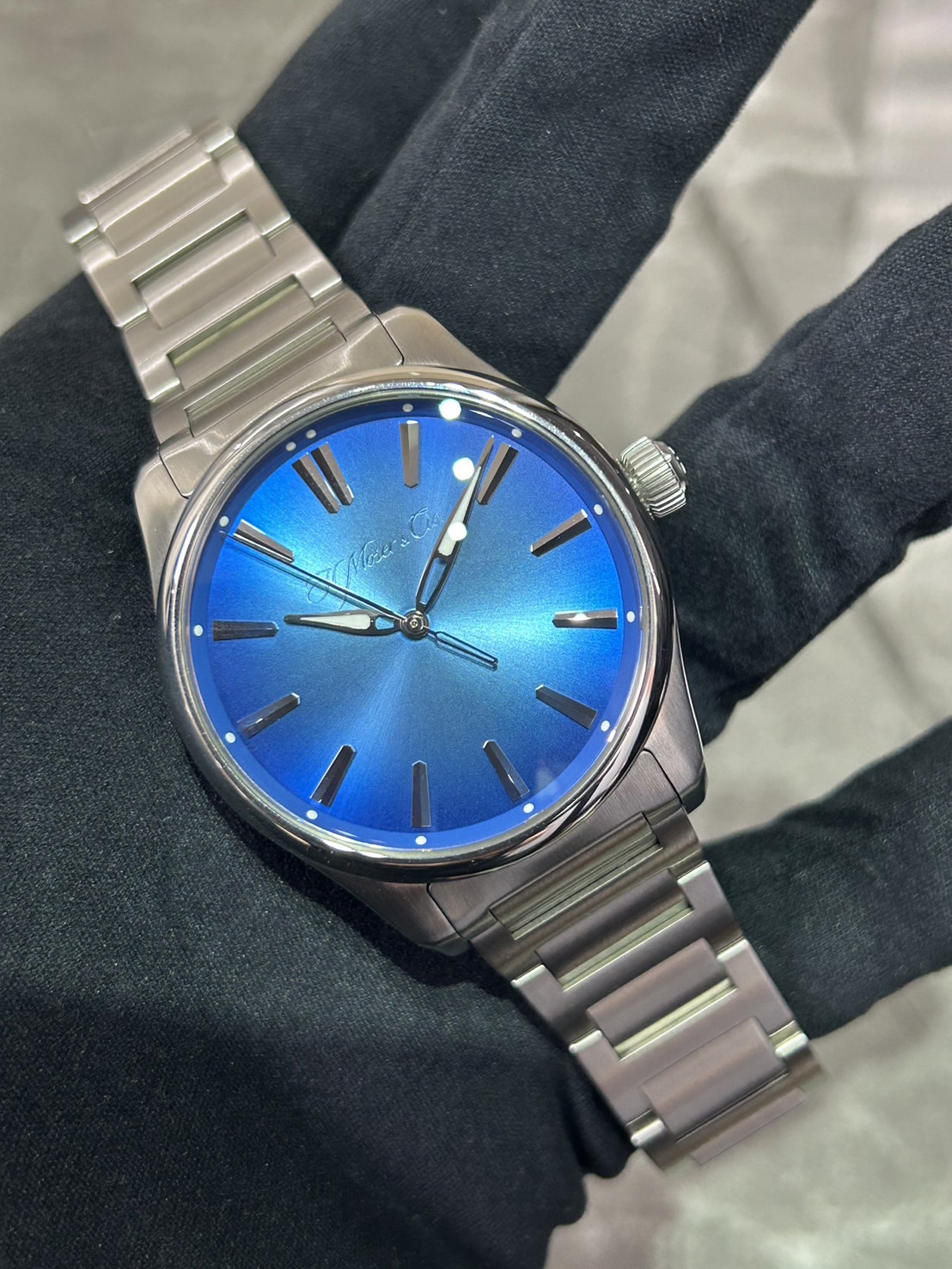 H.MOSER(モーザー)・パイオニア・センターセコンド【2023年6月印】【中古品】【3200-1217】