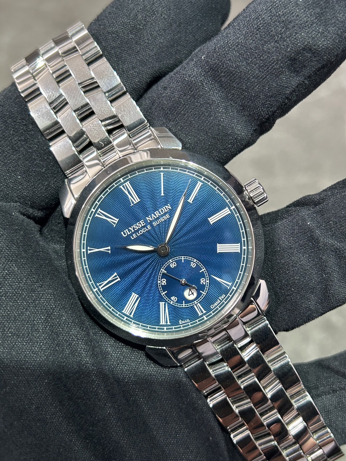 ULYSSE NARDIN(ユリス ナルダン)・クラシコ【2020年8月印】【中古美品】【3203-136-2/E3】
