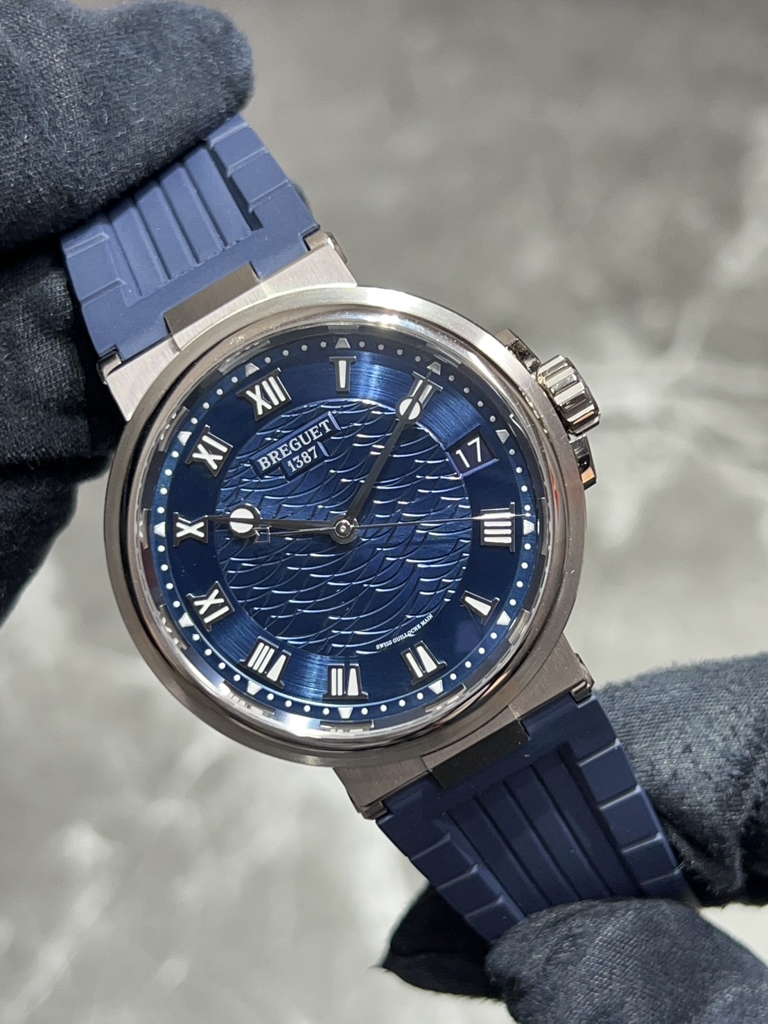 BREGUET(ブレゲ) マリーン【2021年10月印】【中古美品】【5517BB/Y2/5ZU】
