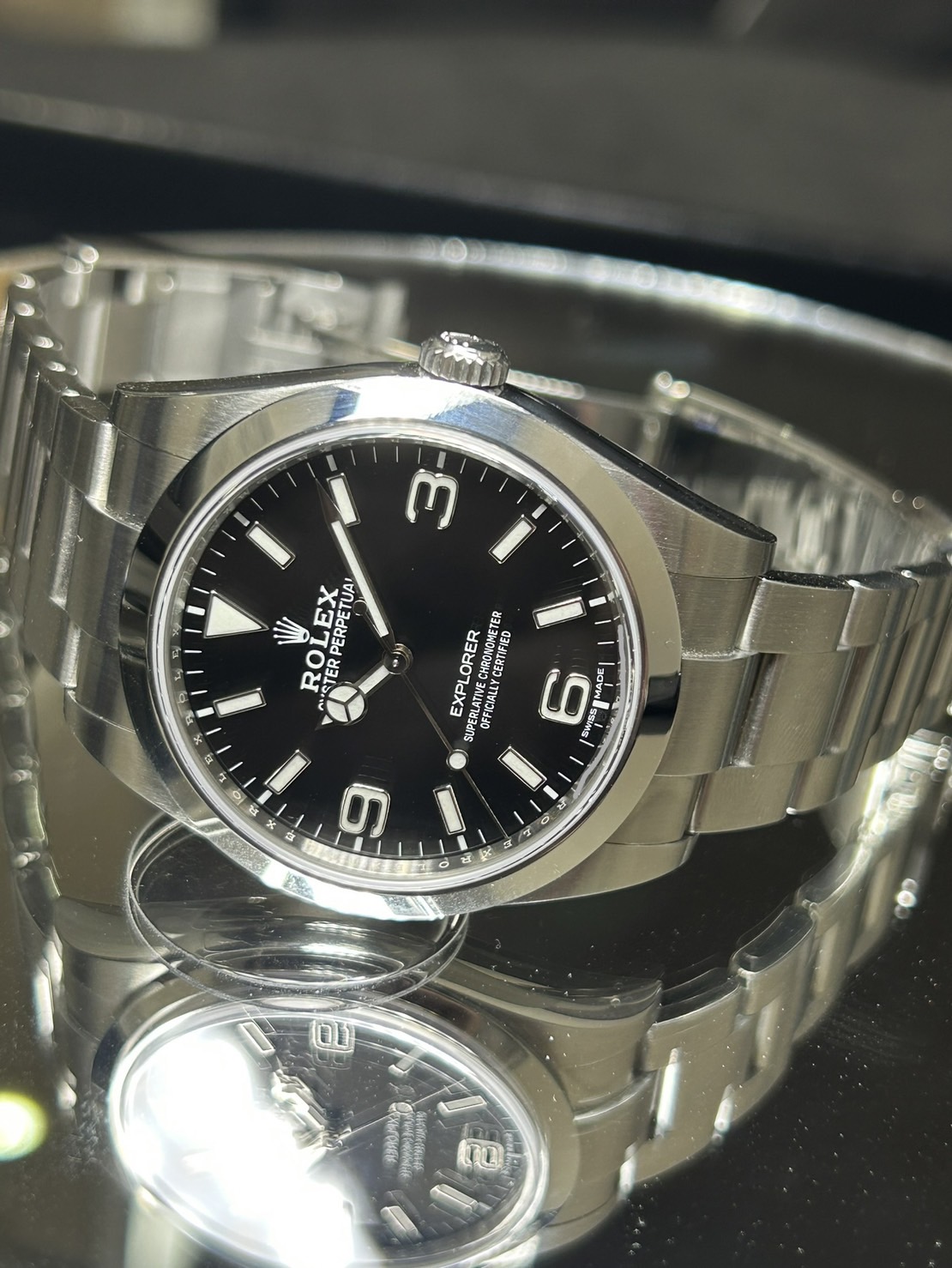 ROLEX(ロレックス)・エクスプローラーⅠ【2020年9月印】【中古美品】【214270】