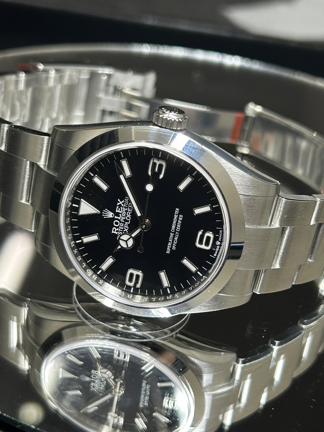 ROLEX(ロレックス)・40㎜エクスプローラーⅠ【2023年7月印】【未使用品】【224270】