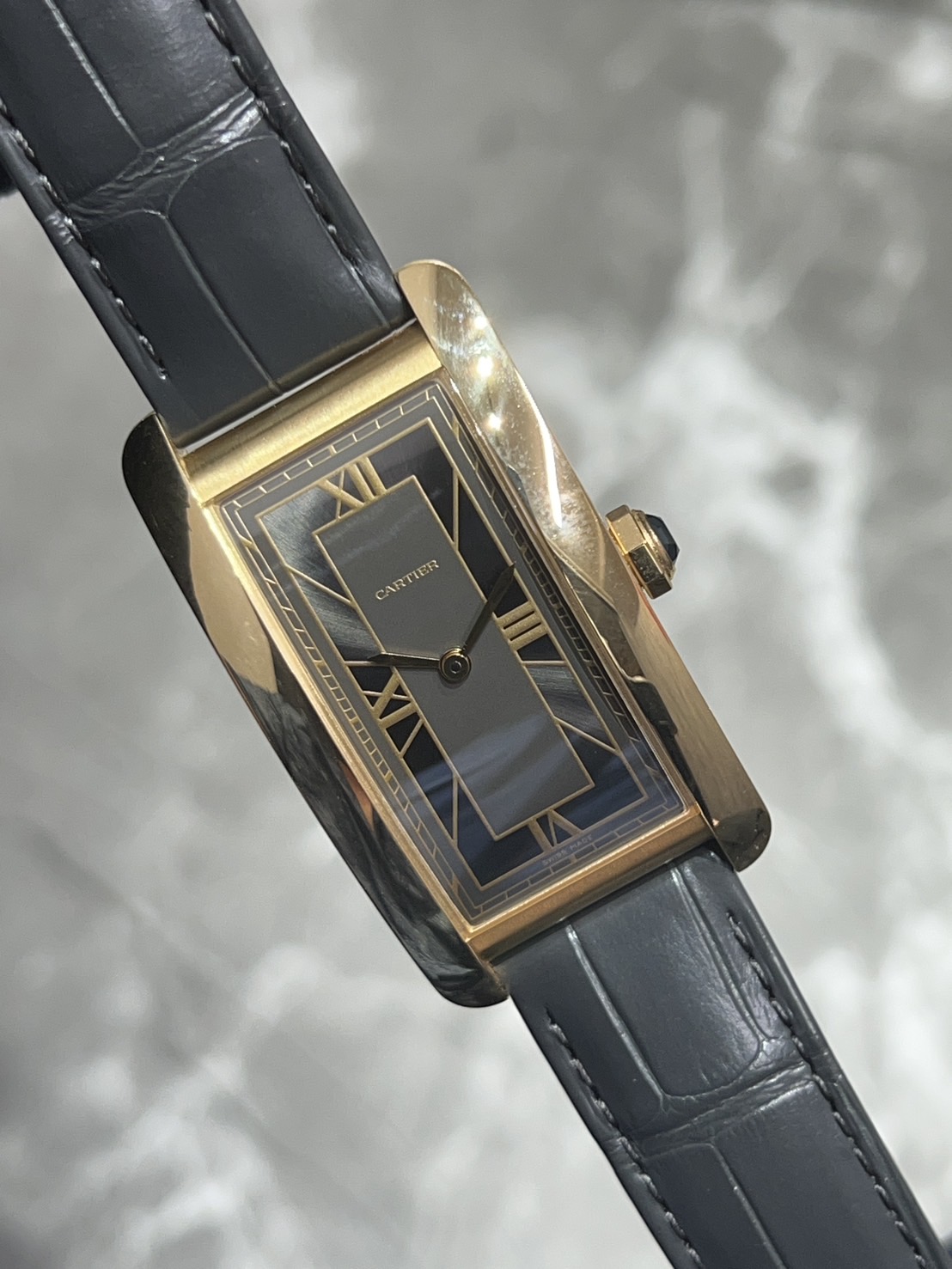 CARTIER(カルティエ) タンク アメリカン ラージモデル【2025年2月印】【中古美品】【wgta0295】