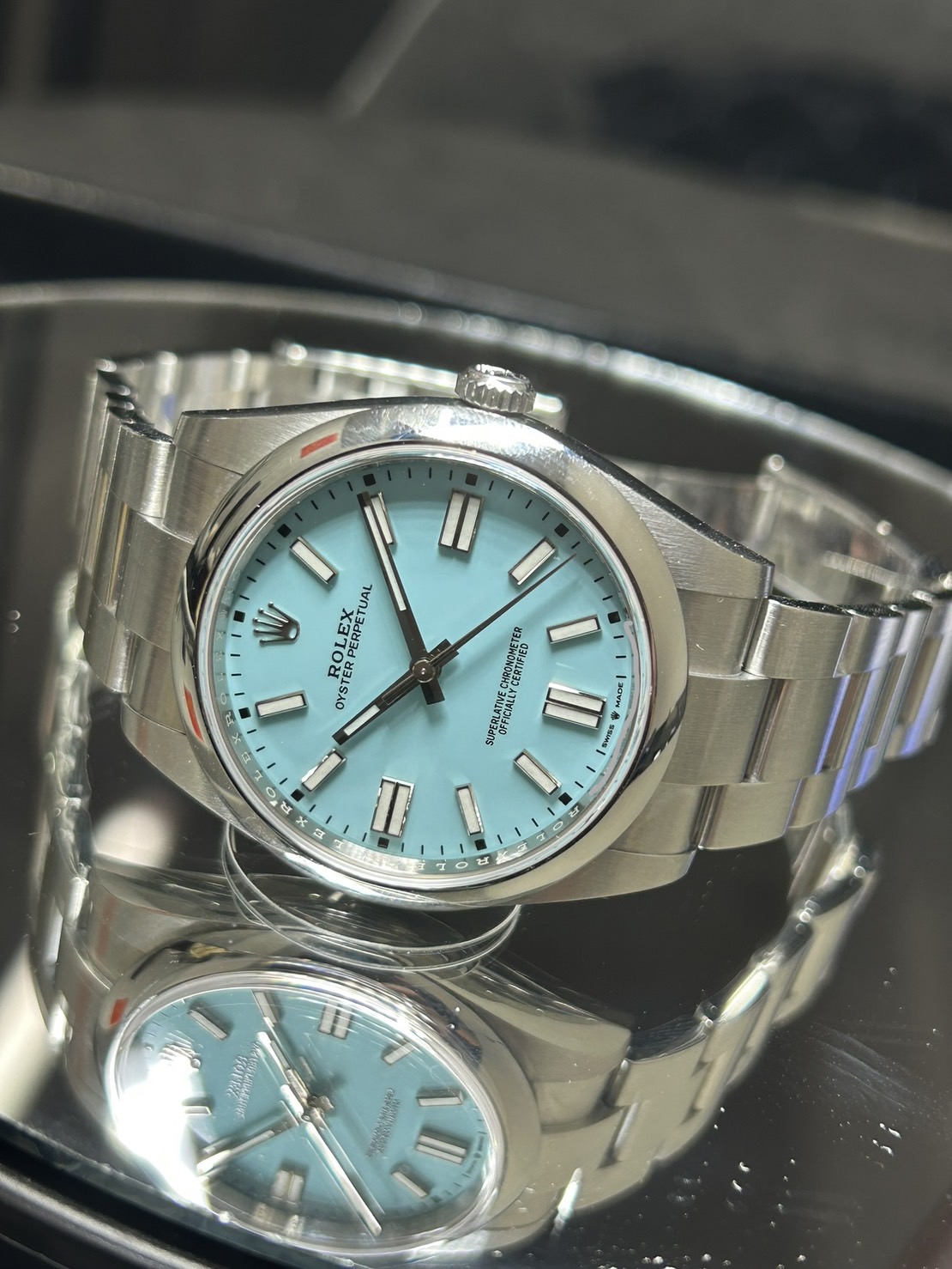 ROLEX(ロレックス)・オイスターパーペチュアル41【2020年12月印】【中古品】【124300】