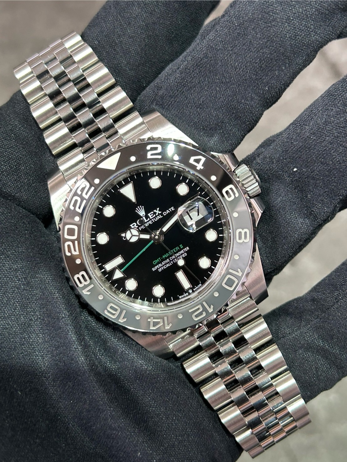 ROLEX(ロレックス)GMTマスターⅡ【2024年7月印】【未使用品】【126710GRNR】