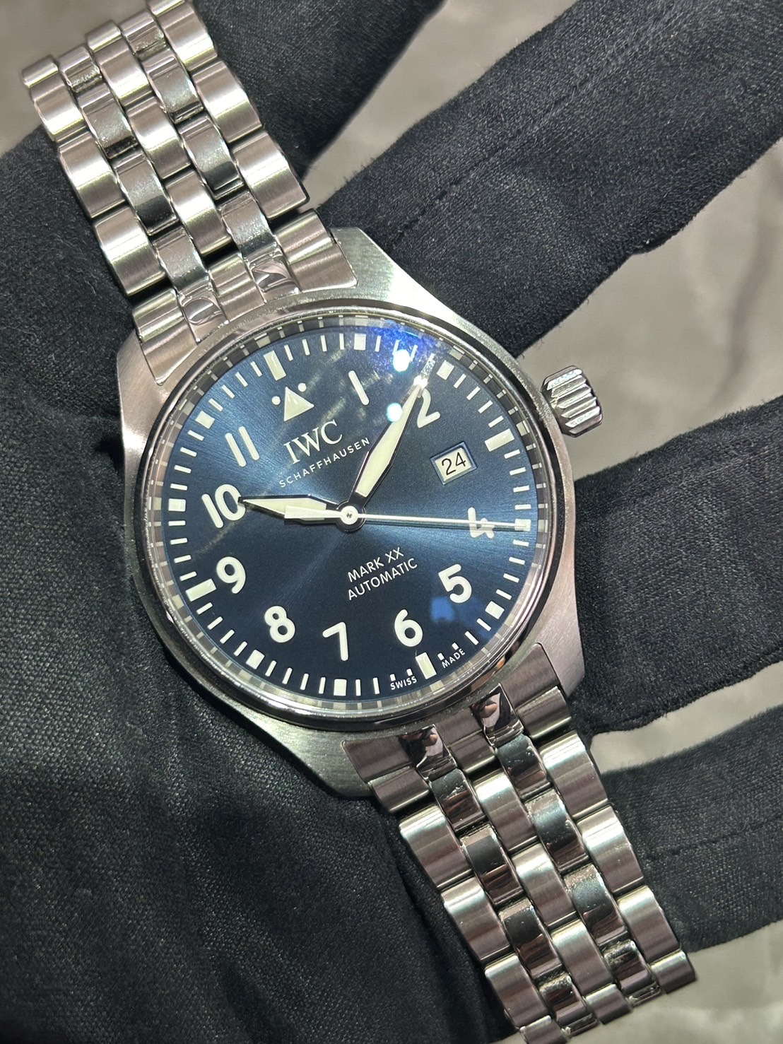 IWC(アイダブリューシー) パイロットウォッチ マークXX【2022年10月印】【中古品】【IW328203】