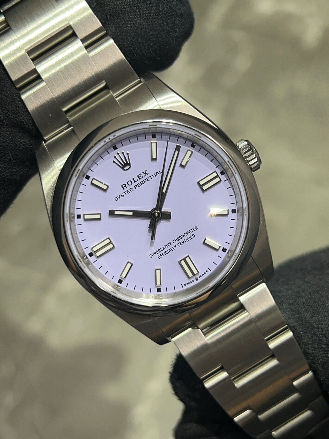 ROLEX(ロレックス) オイスターパーペチュアル36 ラベンダー【2025年7月印】【未使用品】【126000】