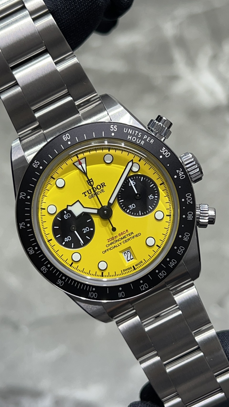 TUDOR(チューダー) ブラックベイ クロノ39 バンブルビー 【2026年6月印】【未使用品】【m79310n-0001】
