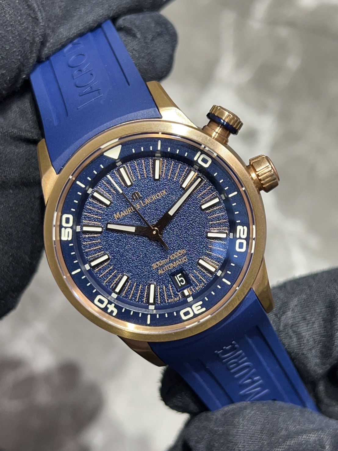 【限定500本】MAURICE LACROIX(モーリス ラクロア) ポントス S ダイバー【2023年10月印】【中古美品】【PT6248-BRZ0B-430-4】