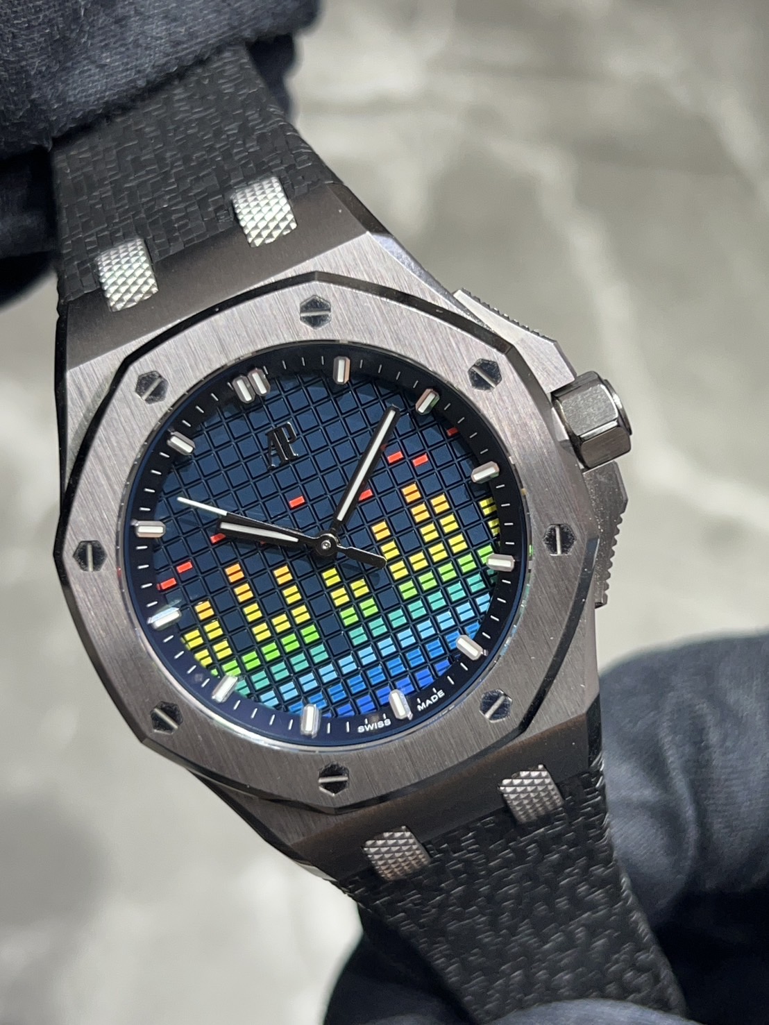 【500本限定】AUDEMARS PIGUET(オーデマピゲ) ロイヤルオークオフショア ミュージックエディション【2022年7月印】【極美品】【77600TI.OO.A343CA.01】