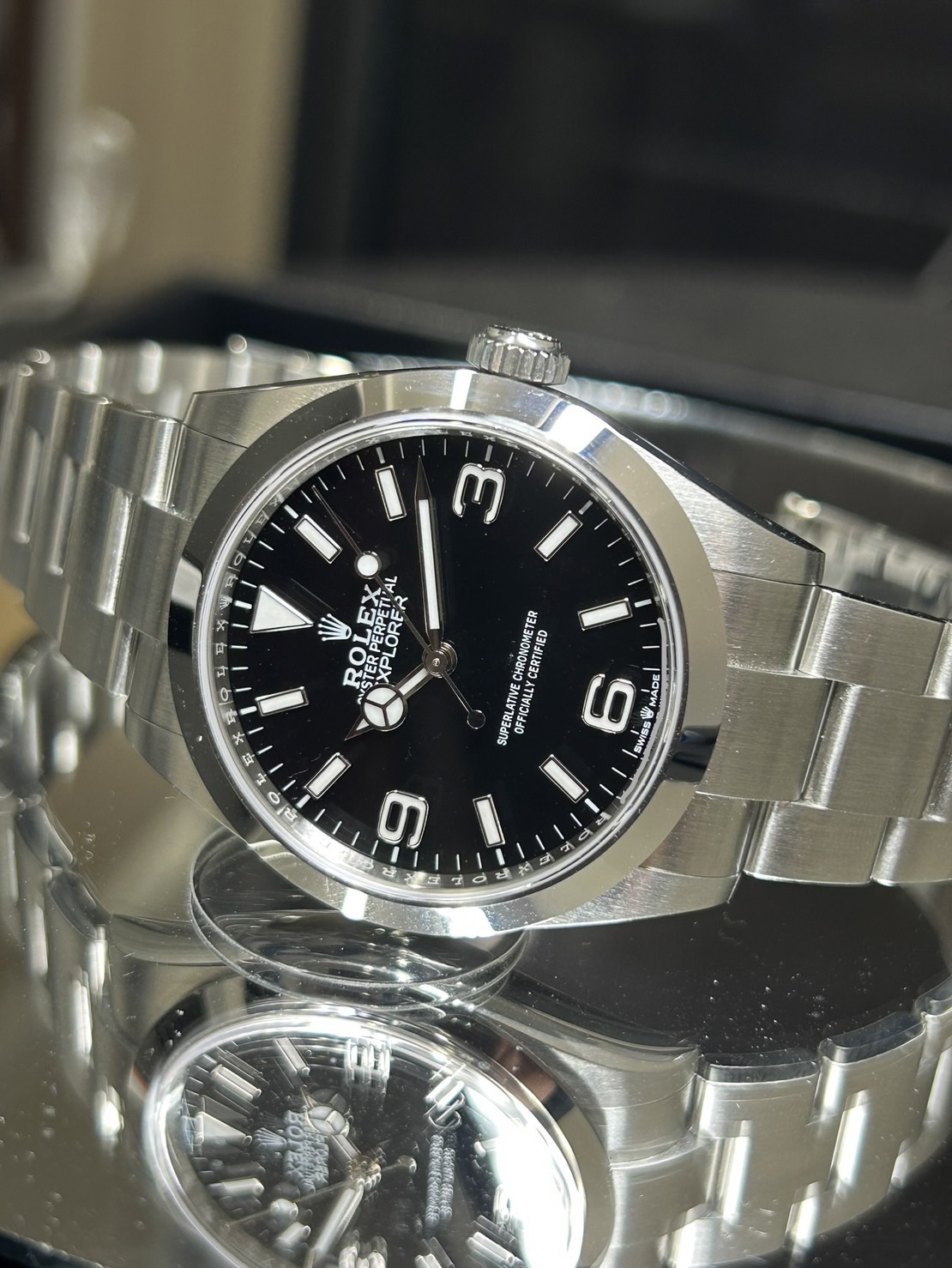 ROLEX(ロレックス)・40㎜エクスプローラーⅠ【2023年7月印】【未使用品】【224270】