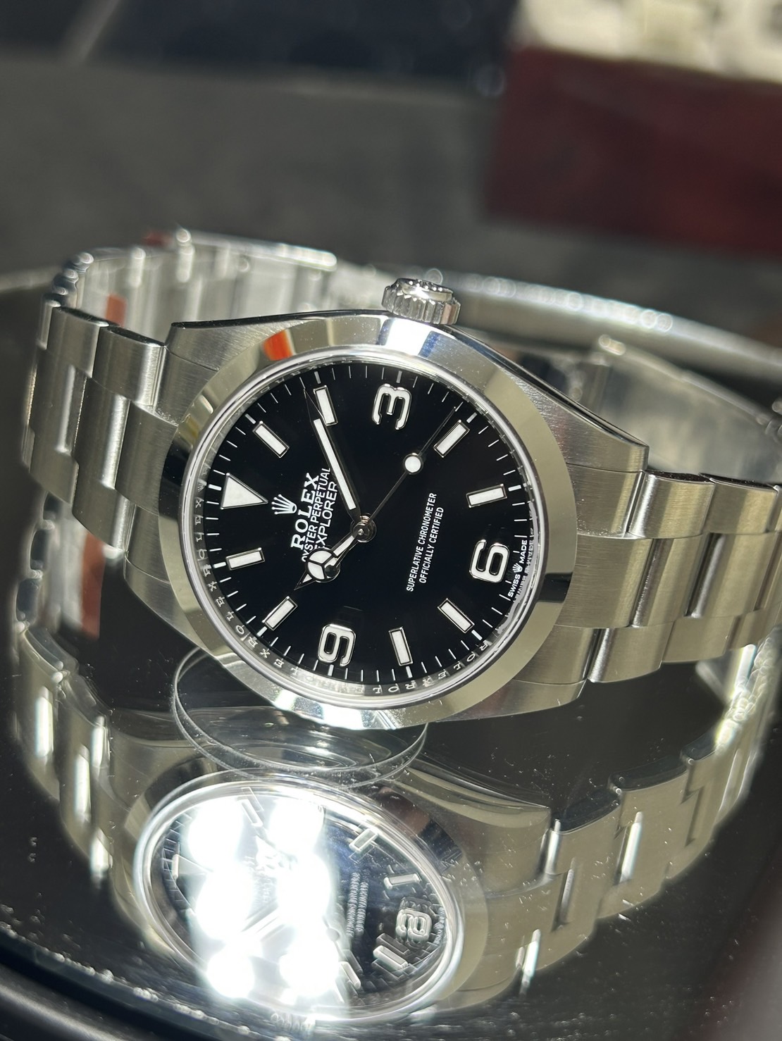 ROLEX(ロレックス)・40㎜エクスプローラーⅠ【2023年7月印】【未使用品】【224270】