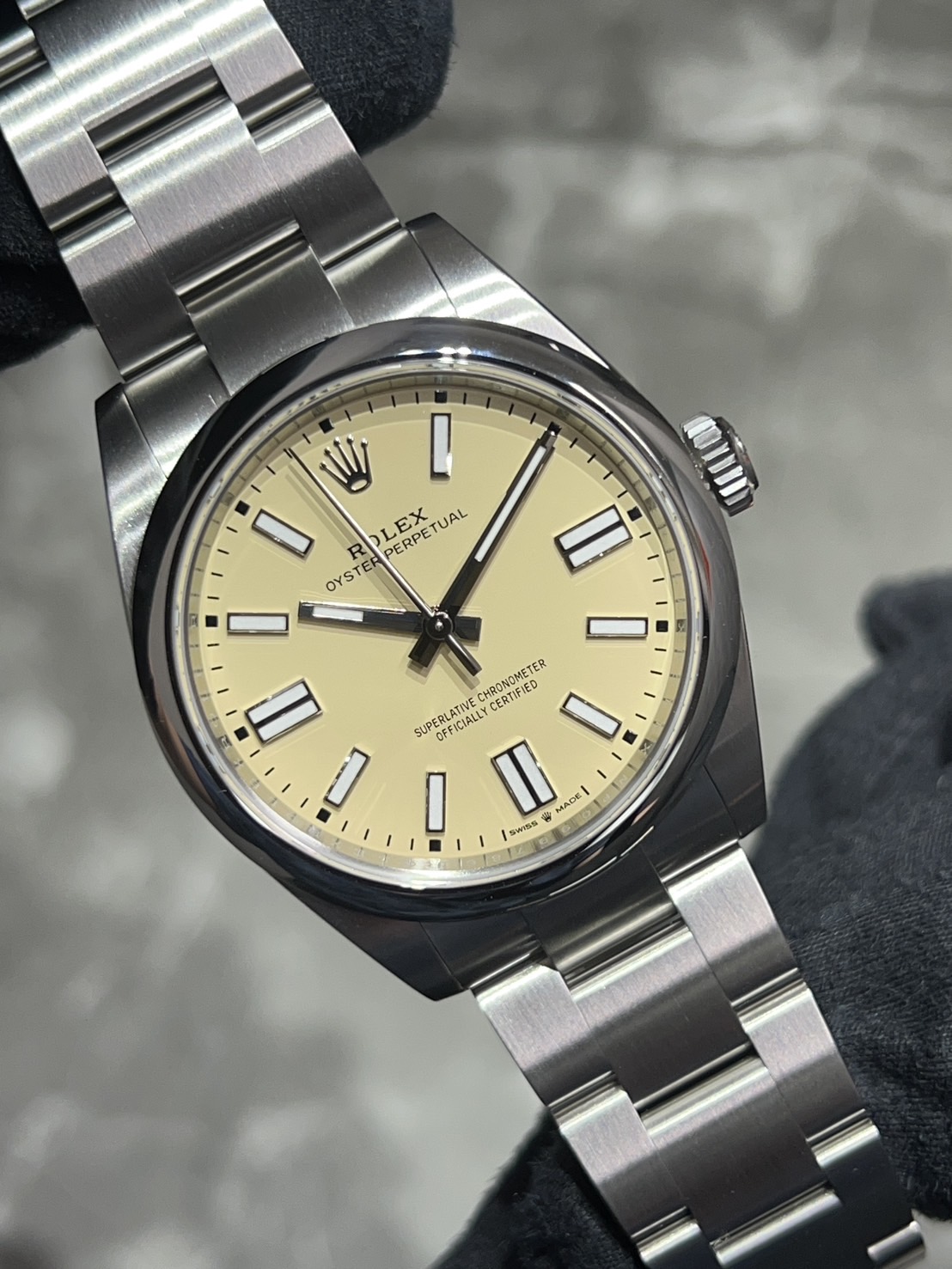 【下取り商品到着待ち】ROLEX(ロレックス) オイスターパーペチュアル41【2025年7月印】【未使用】【134300】