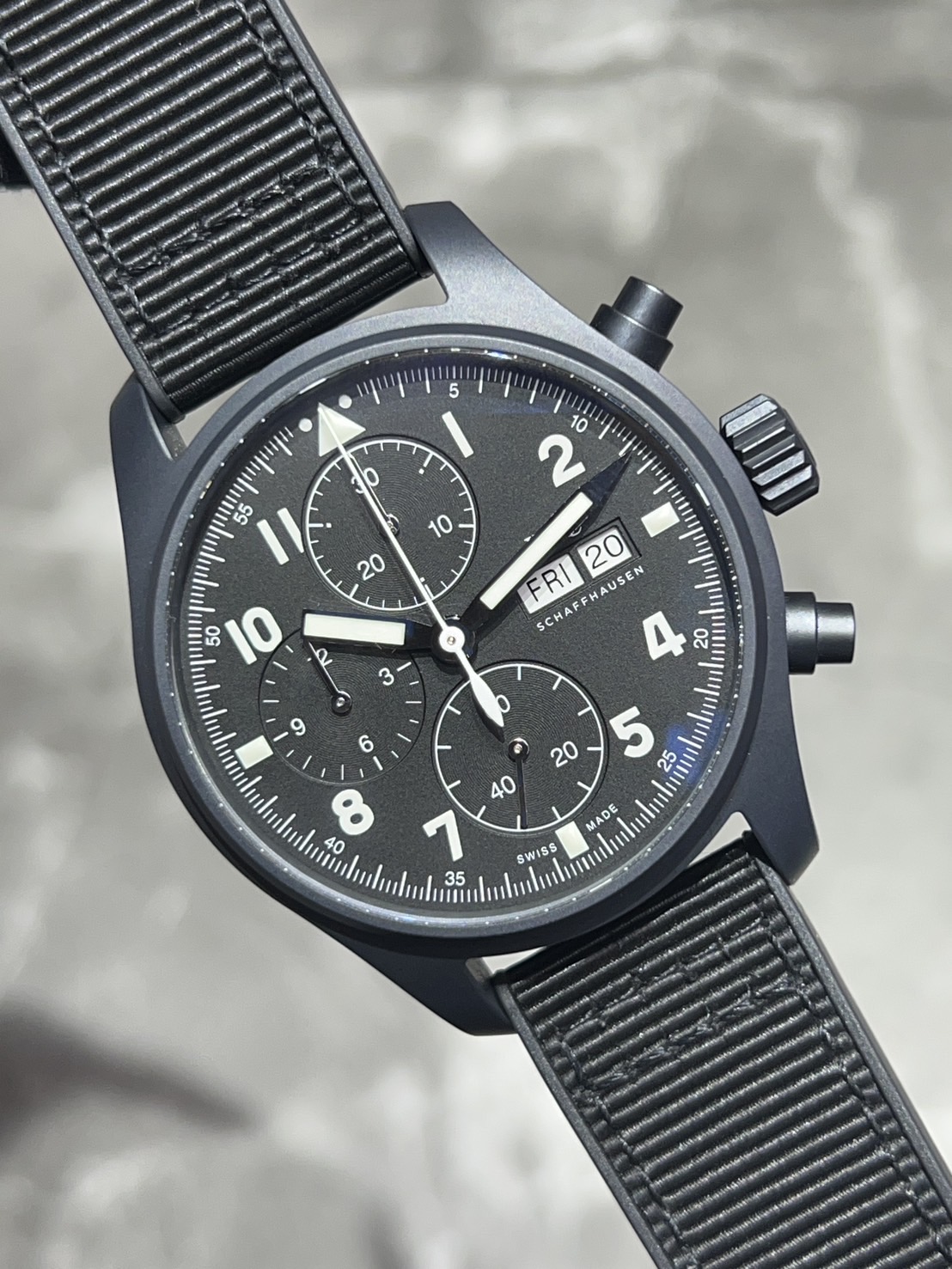 【限定1,000本】IWC（アイダブリューシー）パイロットウォッチ クロノグラフ “トリビュート・トゥ・3705” 【2021年11月印】【中古品】【IW387905】