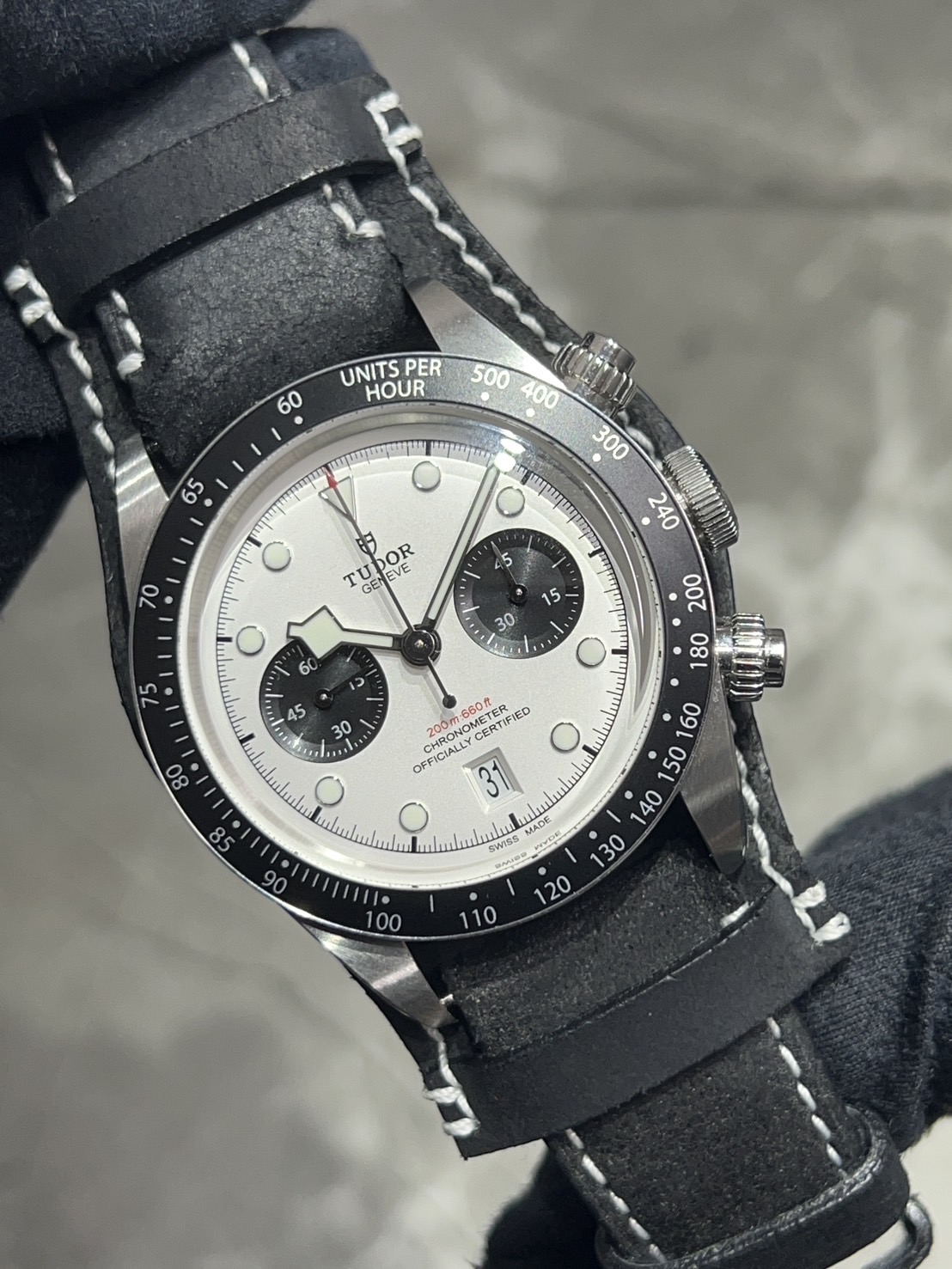 TUDOR(チューダー) ブラックベイクロノ【2022年9月印】【極美品中古】【79360n-0006】