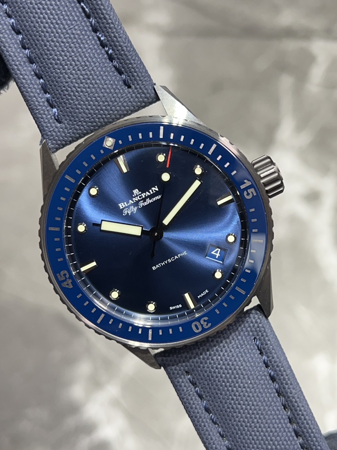 BLANCPAIN(ブランパン) フィフティファゾムス バチスカーフ【2023年2月印】【極美品中古】【5000-0240-O52A】
