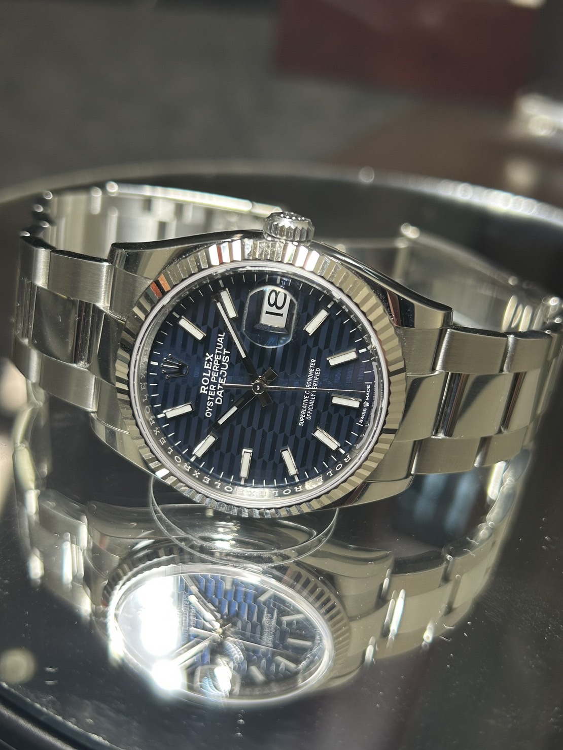 ROLEX(ロレックス)・デイトジャスト36【2022年1月印】【中古美品】【126234】