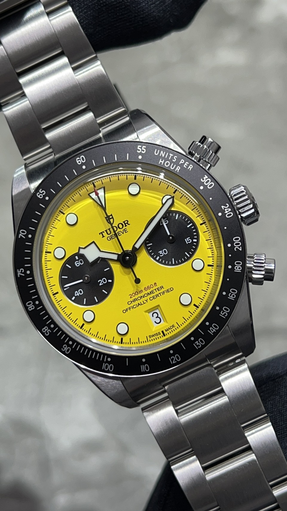 TUDOR(チューダー) ブラックベイ クロノ39 バンブルビー 【2026年6月印】【極美品】【M79310N-0001】