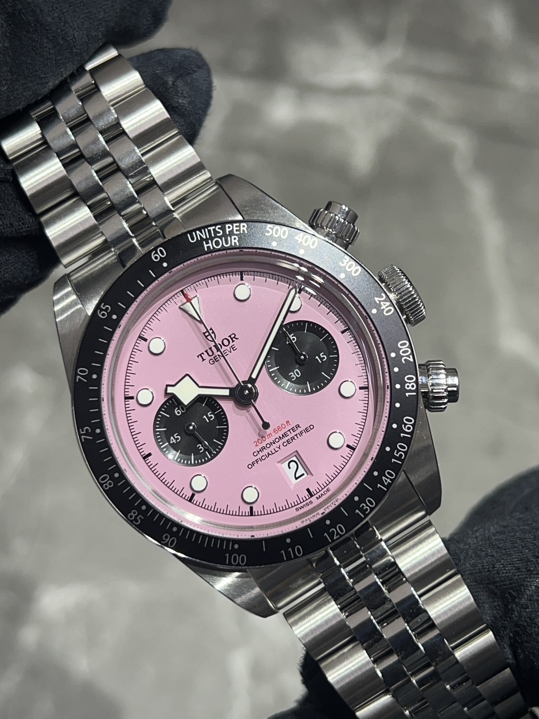 TUDOR(チューダー) ブラックベイクロノ【2024年10月印】【極美品中古】【M79360N-0019】