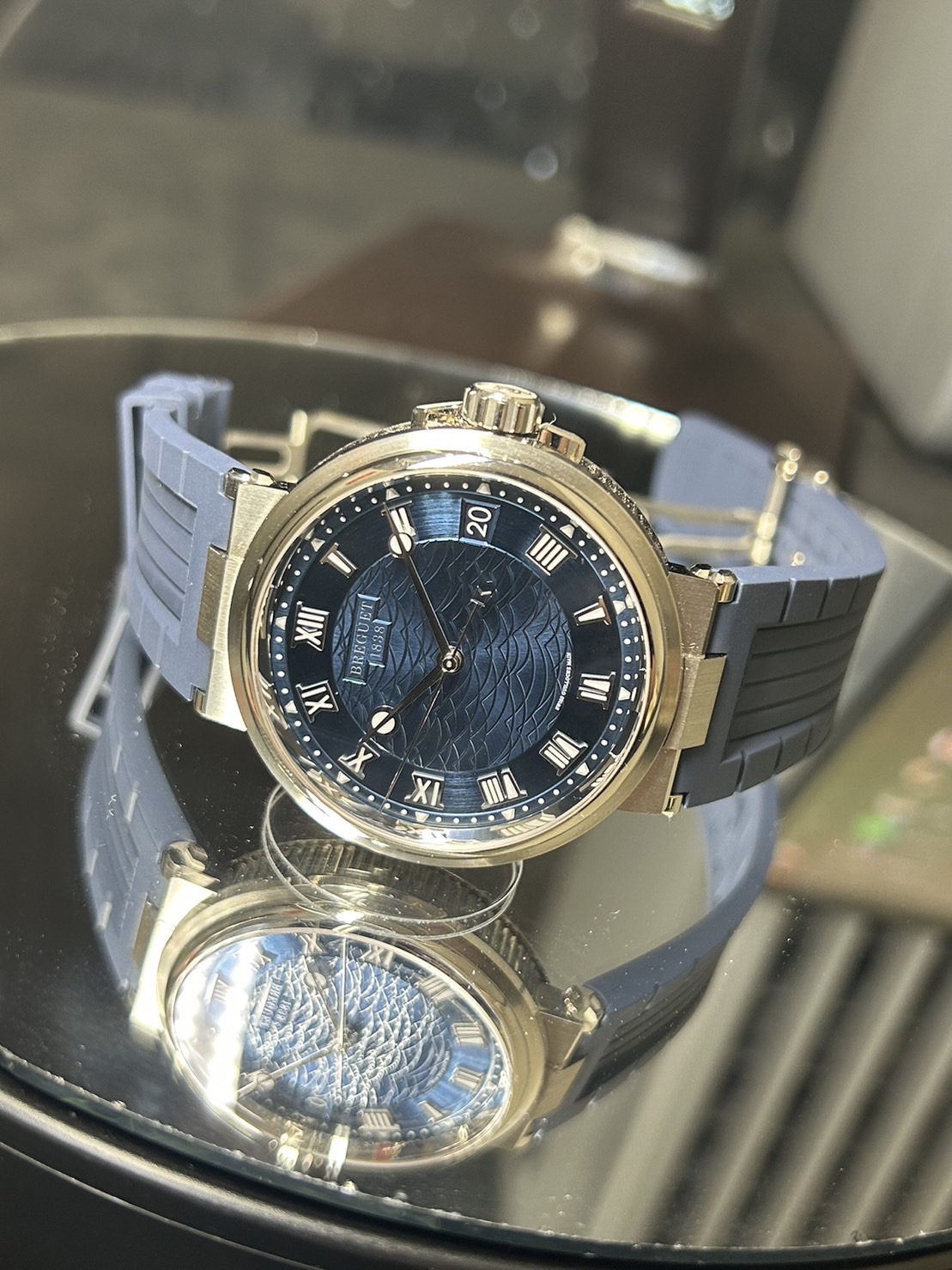 BREGUET(ブレゲ)・マリーン【2023年7月印】【中古美品】【5517BB/Y2/5ZU】