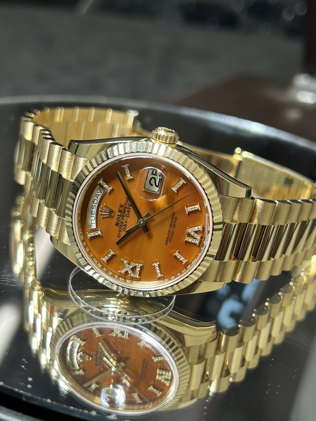 ROLEX(ロレックス)・デイデイト【2023年7月印】【未使用品】【128238】