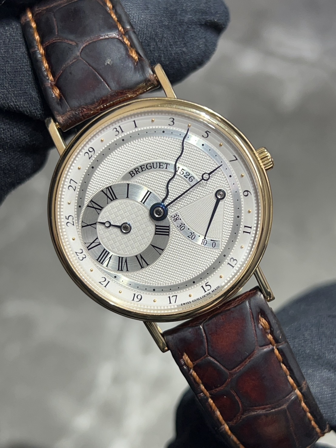 BREGUET(ブレゲ) クラシック レギュレーター パワーリザーブ　【2008年2月印】【中古品】【3680BA/11/986】