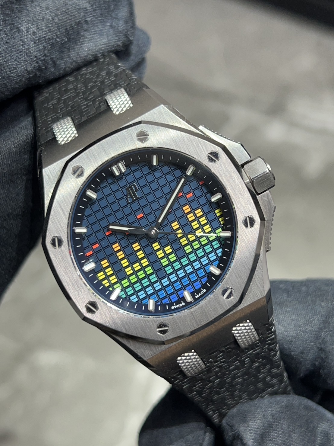 【500本限定】AUDEMARS PIGUET(オーデマピゲ) ロイヤルオークオフショア ミュージックエディション【2022年7月印】【中古美品】【77600TI.OO.A343CA.01】