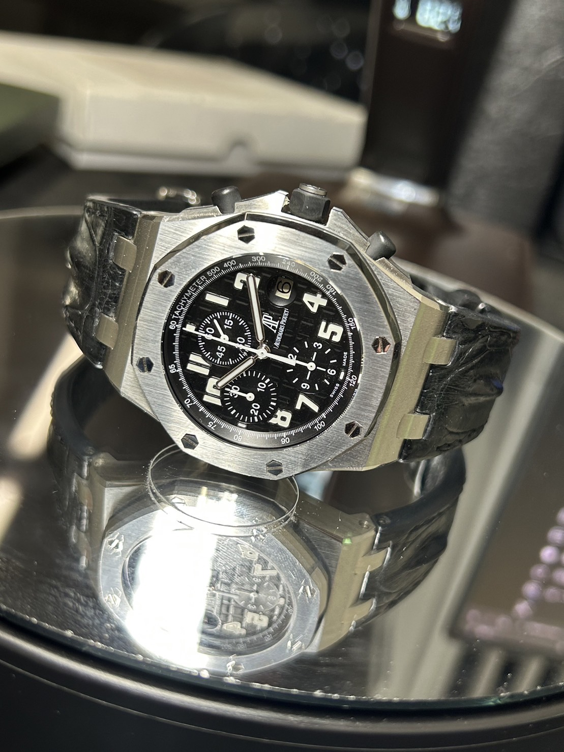 AUDEMARS PIGUET(オーデマピゲ)・ロイヤルオークオフショアクロノ【2012年3月印】【中古品】【26170ST.OO.D101CR.03】