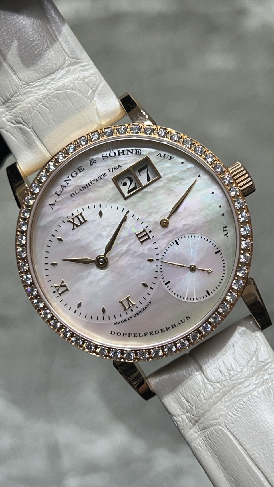 A. Lange & Söhne(A.ランゲ&ゾーネ) リトルランゲ ソワレ【2021年6月印】【中古美品】【813.047】